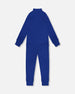 Two-Piece Thermal Underwear Set Blue - H10Y600_587