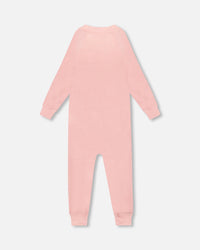 One-Piece Thermal Underwear Dusty Pink - H10Y700_637