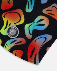 Brushed Jersey Balaclava Smiley Face Boy - H10YBAL_033
