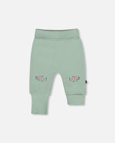Organic Cotton Evolutive Pant Jade Green