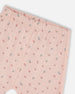 Organic Cotton Pant With Top Set Pink Mini Floral - H20B11_047