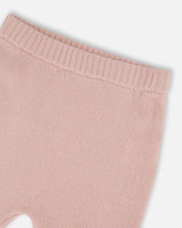 Knitted Top And Pant Set Light Pink - H20BT13_684