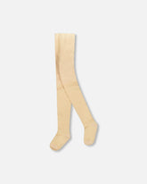 Knit Tights Beige