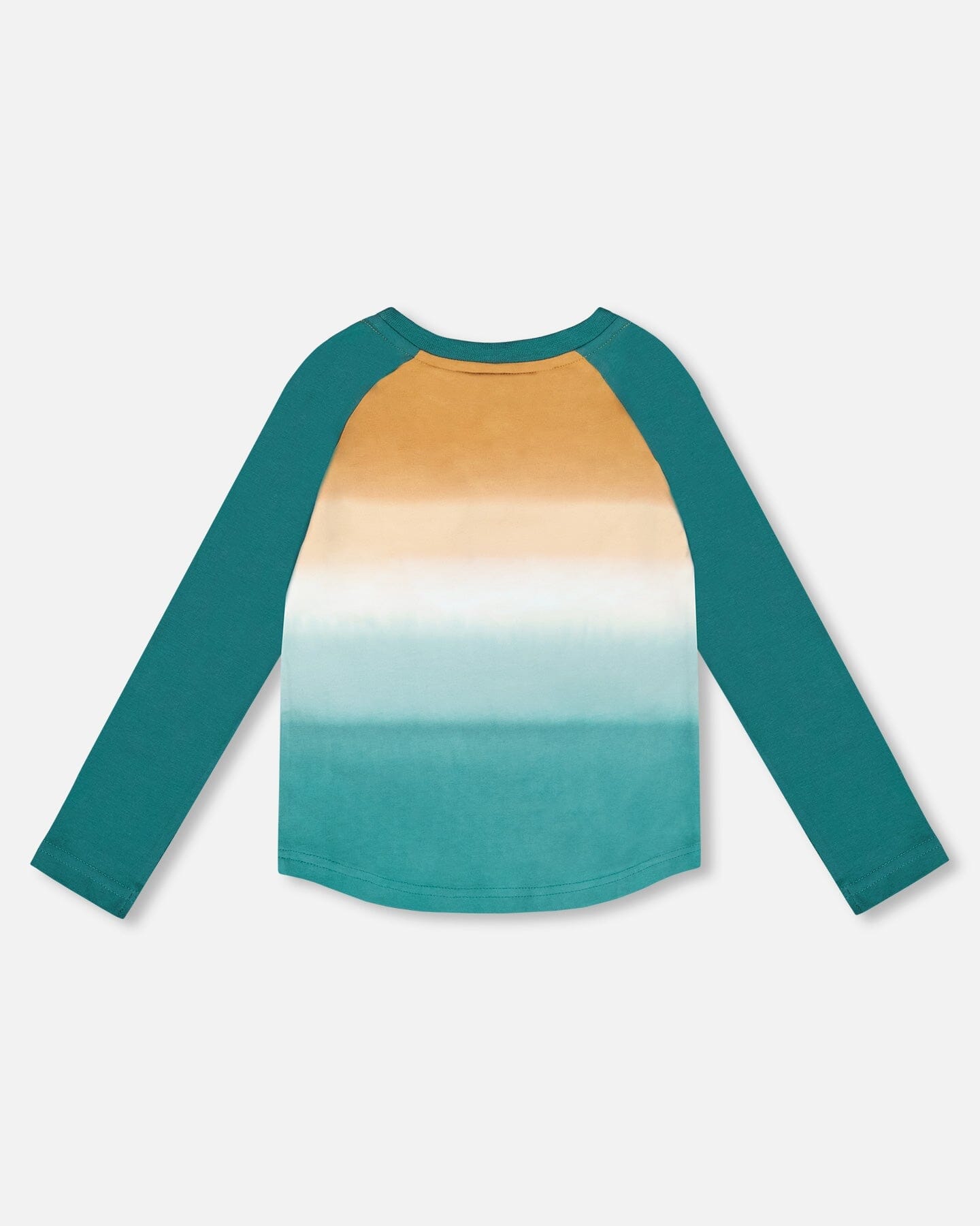 Organic Cotton Jersey Raglan Sleeve T-Shirt Forest Green - H20S67_548