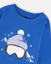 Long Sleeve Organic Cotton Jersey Tee Blue - H20T65_920