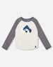 Raglan Sleeve Organic Cotton Jersey Tee Light Heather Gray - H20T66_195