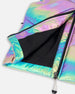 Quilted Mid-Season Sleeveless Vest Metallic Multicolor - H20W63_000