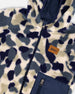 Reversible Mid-Season Sherpa Jacket Blue Camo - H20W65_479
