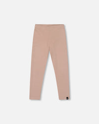 Super Soft Ribbed Leggings Light Caramel - H20YG60_116