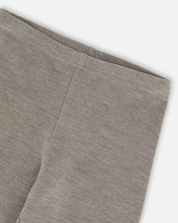 Super Soft Ribbed Leggings Heather Gray - H20YG60_198