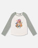 Jersey Raglan Sleeve Tee Off-White - H20Z70_101