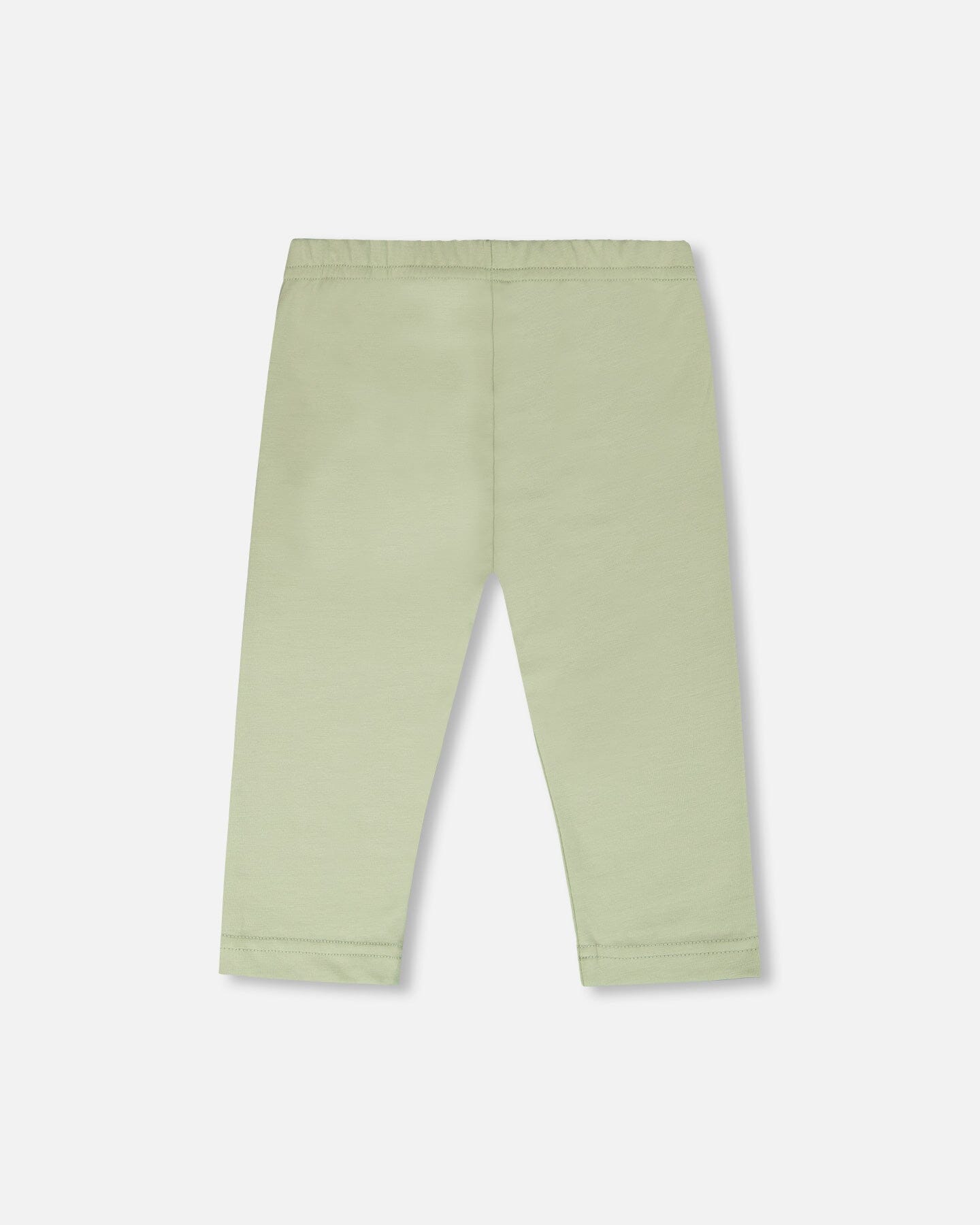 Organic Cotton Jersey Capri Light Khaki Green - H30F60_03910