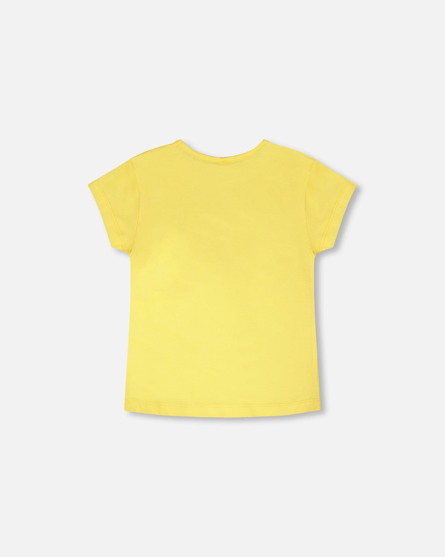 Organic Cotton Jersey T-Shirt Yellow - H30H70_02190