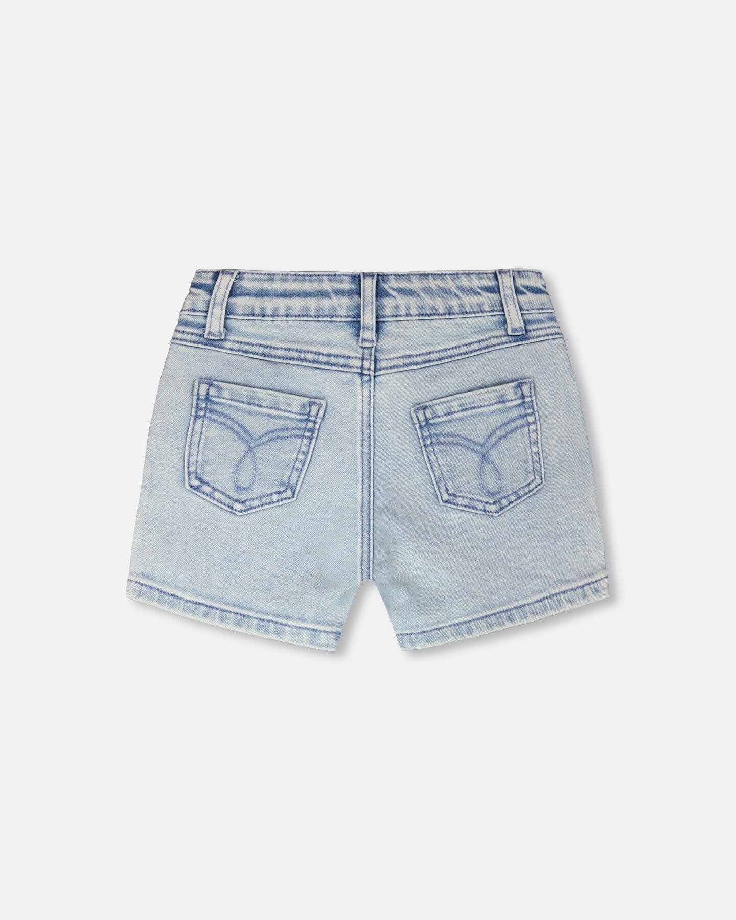 Light Blue Denim Shorts - H30I28_01250