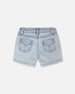 Light Blue Denim Shorts - H30I28_01250