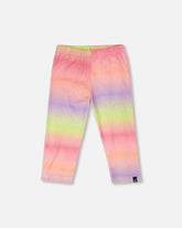 Organic Cotton Jersey Capri Multicolor