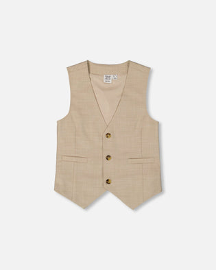 Elegant Vest Beige - H30R30_01470