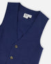 Elegant Vest Blue - H30R30_04840