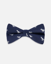 Bow Tie Blue Dino Print