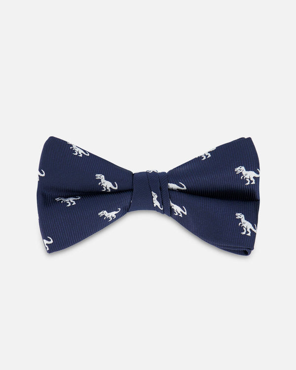 Bow Tie Blue Dino Print - H30RNP_3H213
