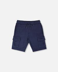 French Terry Shorts Blue - H30T27_04840