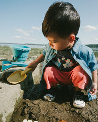 Organic Cotton Short Sleeve T-Shirt Blue - H30T71_04840