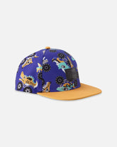Cap Blue Truck Print