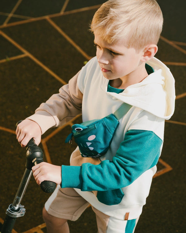 Crocodile Fanny Pack Turquoise - H30VF2_03890