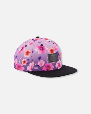 Cap Mauve Floral Gradient - H30VGC_3H201