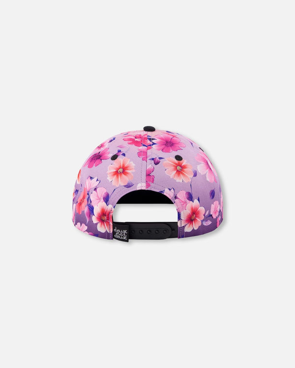 Cap Mauve Floral Gradient - H30VGC_3H201