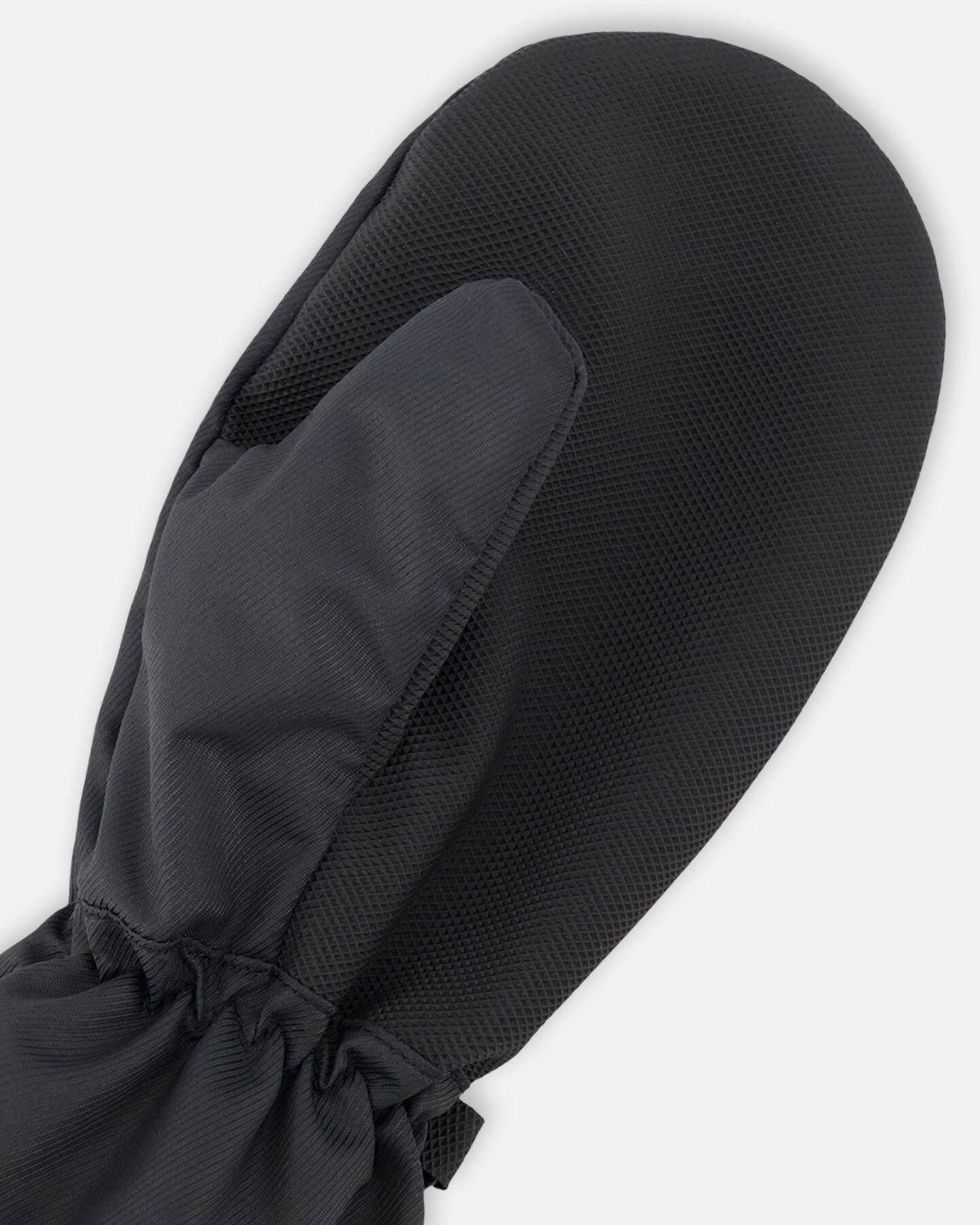 Mid-Season Mittens In Recycled Polyester Black - H30WM201_09990