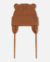Baby Knit Hat Brown