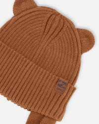 Baby Knit Hat Brown - H30WT23_01730