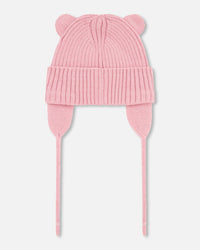 Baby Knit Hat Pale Pink - H30WT23_06003