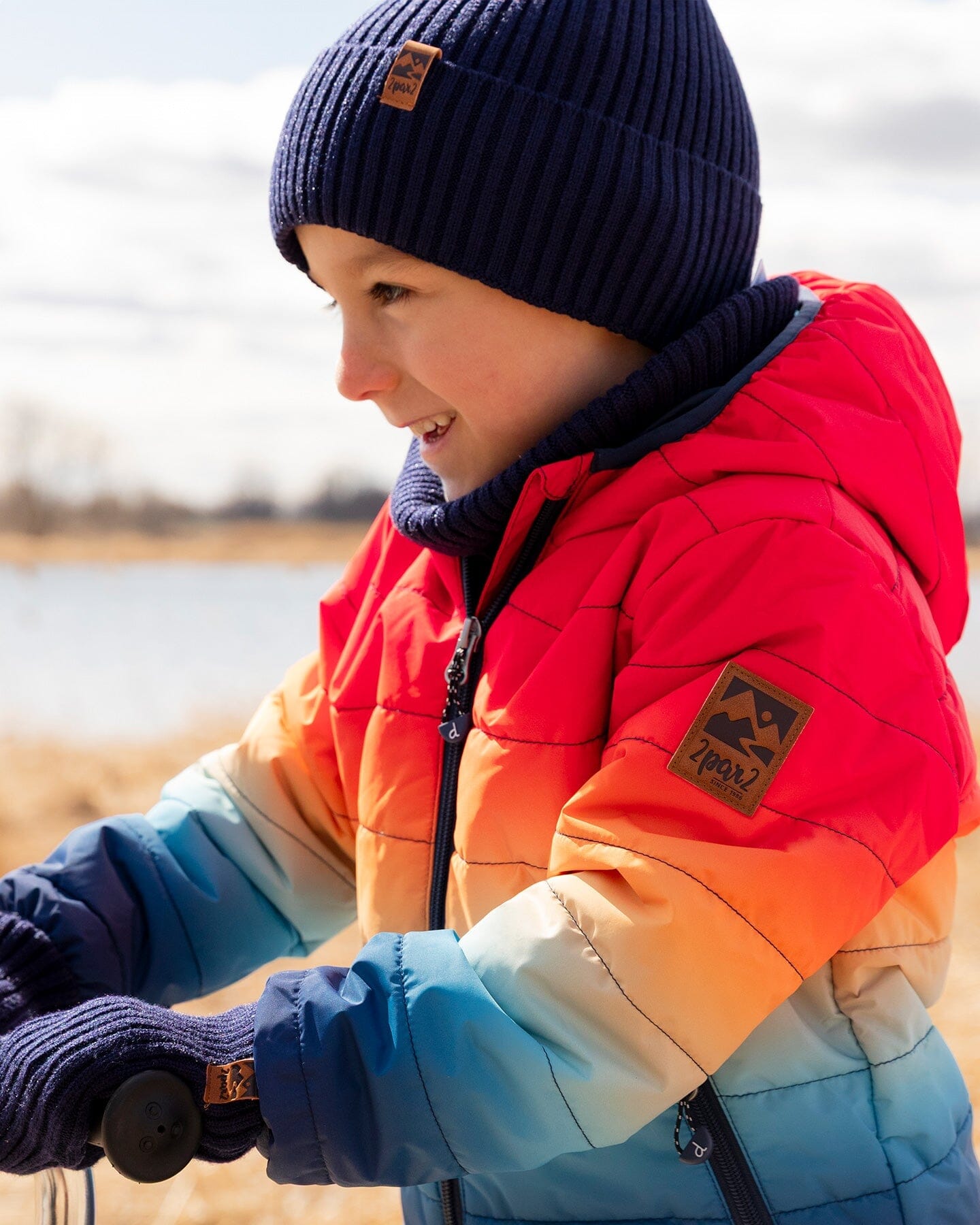 Knit Hat Navy Blue - H30WT24_04790