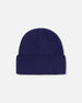 Knit Hat Navy Blue - H30WT24_04790