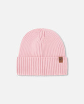 Knit Hat Pale Pink