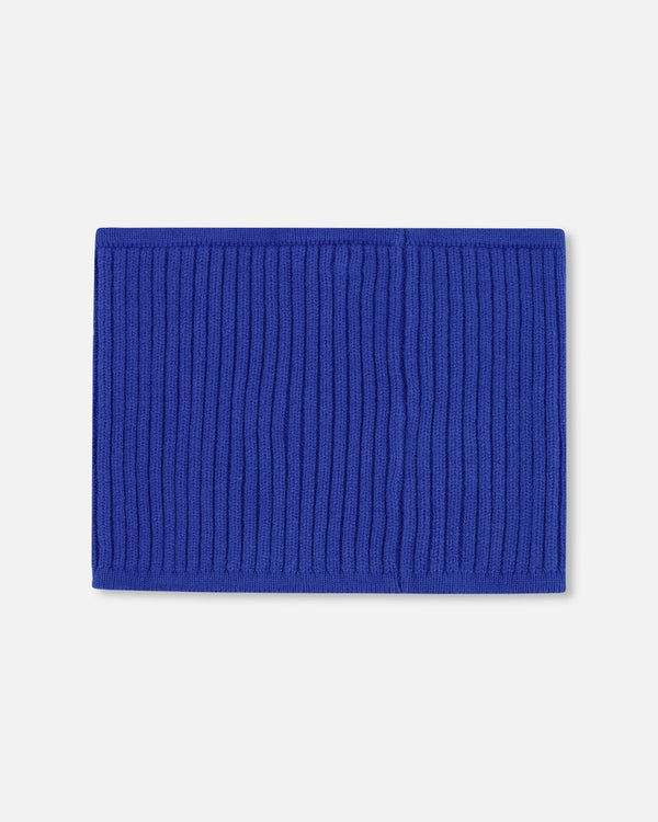 Knit Neckwarmer Royal Blue - H30WT27_04690