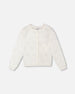 Pointelle Knit Cardigan Off-White - H30YGT30_01010