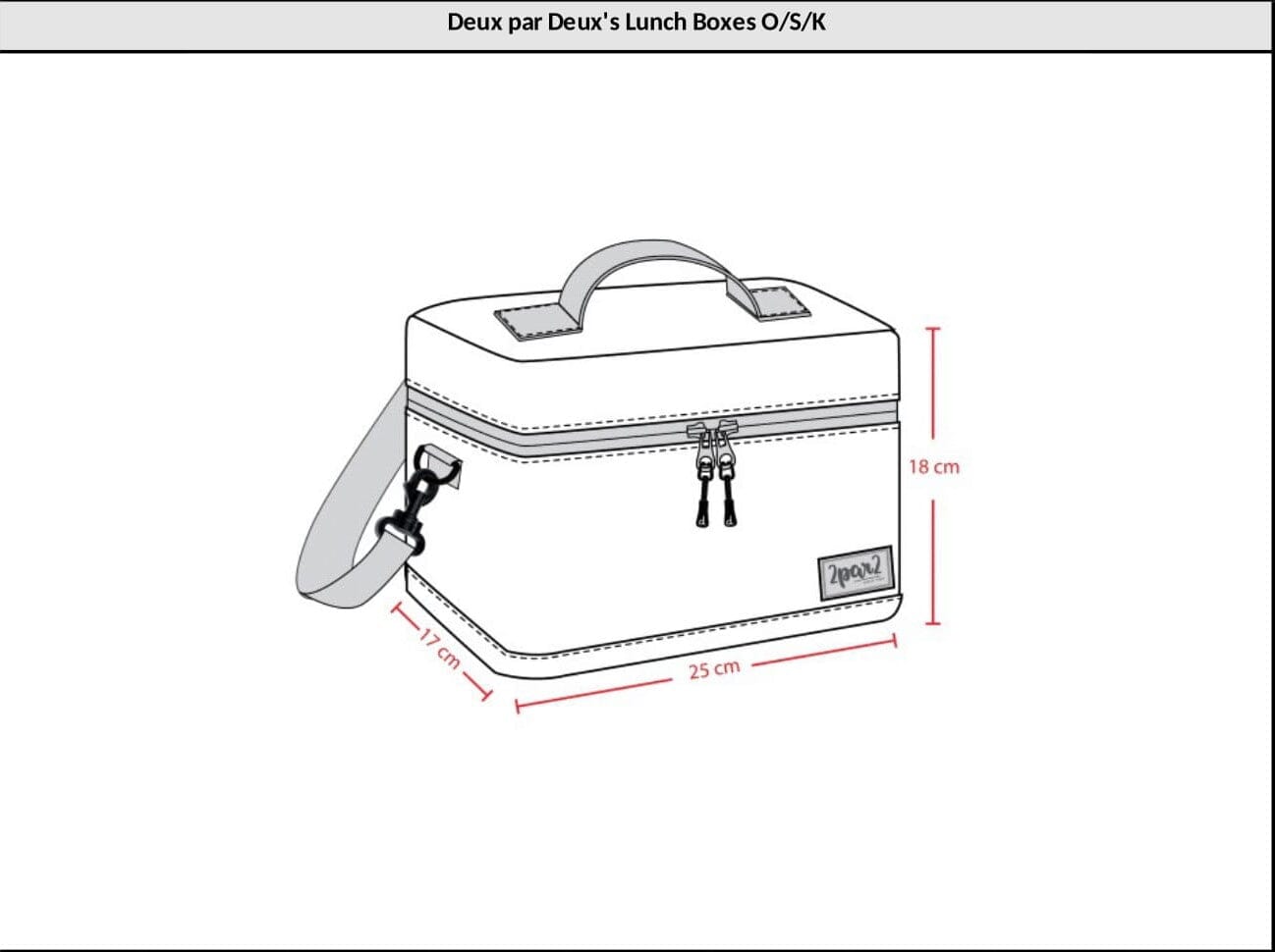 Lunch Box Lilac Retro Flower Print School Supplies Deux par Deux 