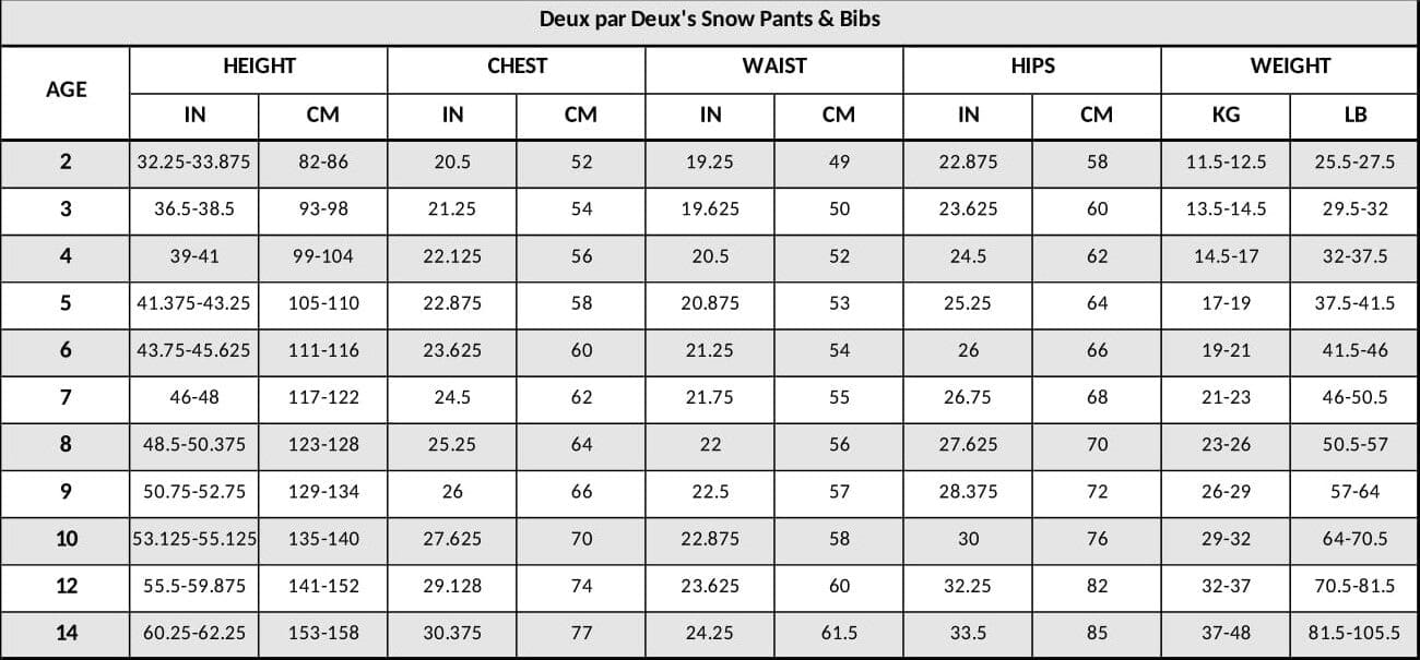 Solid Play Overall Snow Bib Blue Snowsuits Deux par Deux 