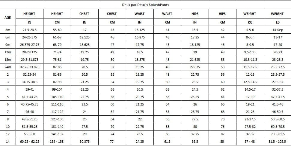 Splash Pants Black Outerwear Deux par Deux 