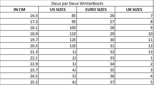 Winter Boots Solid Black Winter Boots Deux par Deux 