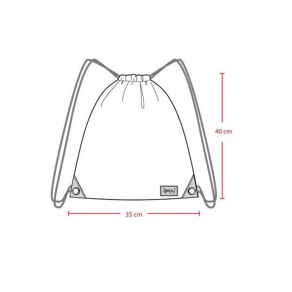 Drawstring Bag Pink And Purple Gradient - H20ZSC_022