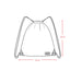 Drawstring Bag Pink And Purple Gradient - H20ZSC_022