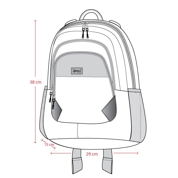 Little Kids Backpack Lilac Retro Flower Print - H20ZSD2_014