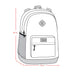 Kids Backpack Black Butterfly Print - H20ZSD_010